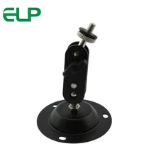 Мини-черное настенное крепление или кронштейн для камеры видеонаблюдения