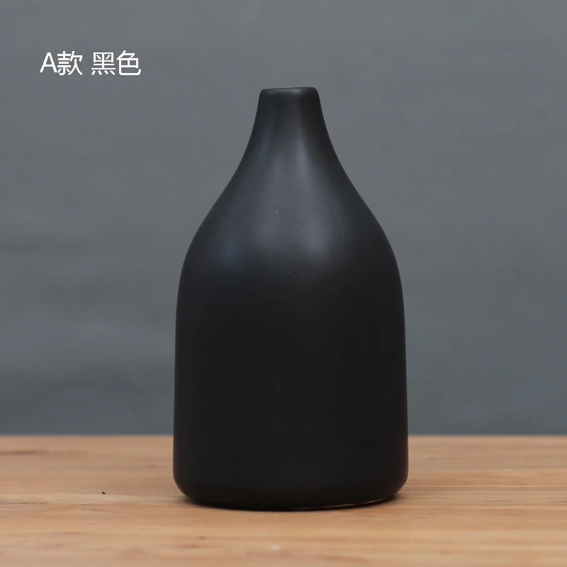 Модная японская дзен керамическая ваза современная личность Простой китайский дом Античный ТВ шкаф украшения Ваза 31 - Цвет: color3