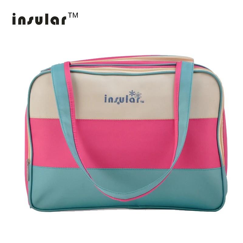 

Fashion Unique Colorful Diaper Bag Stylish Fresh Mami Bag Waterproof Nylon Mommy Bag Free Shipping Hot Sale