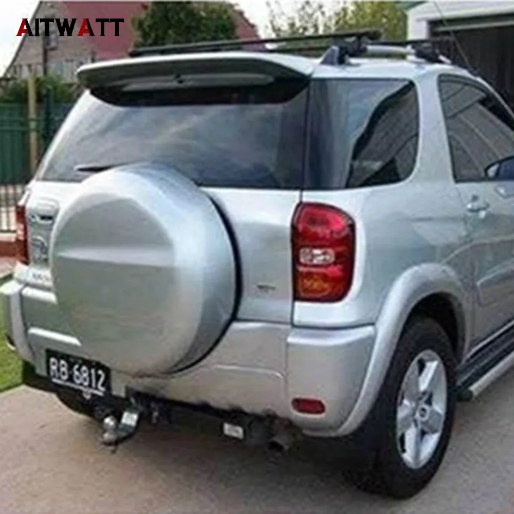 Задний спойлер для Toyota RAV4 RAV 4 2001 2002 2003 2004 ABS пластик Неокрашенный праймер задний