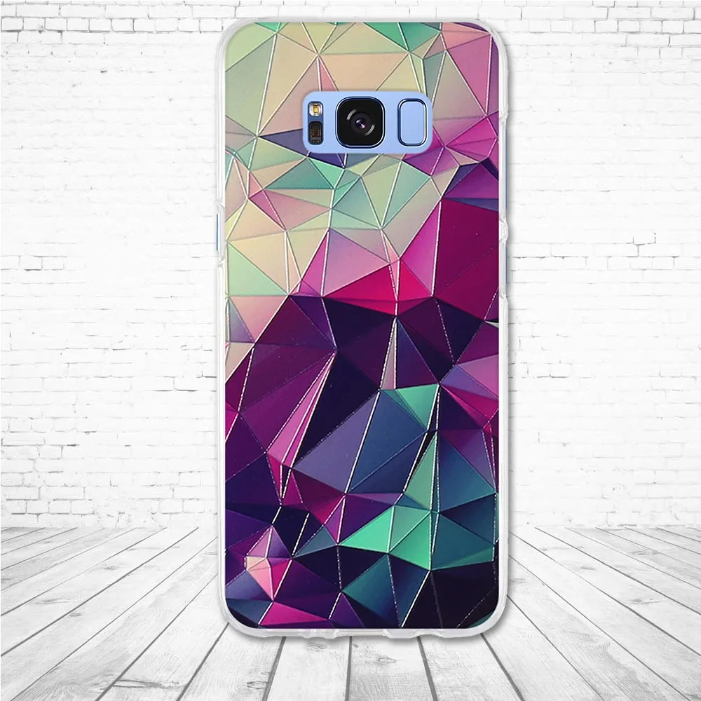 Мягкий силиконовый чехол накладка для Samsung Galaxy S8 G955F G950F чехлы S 8 с