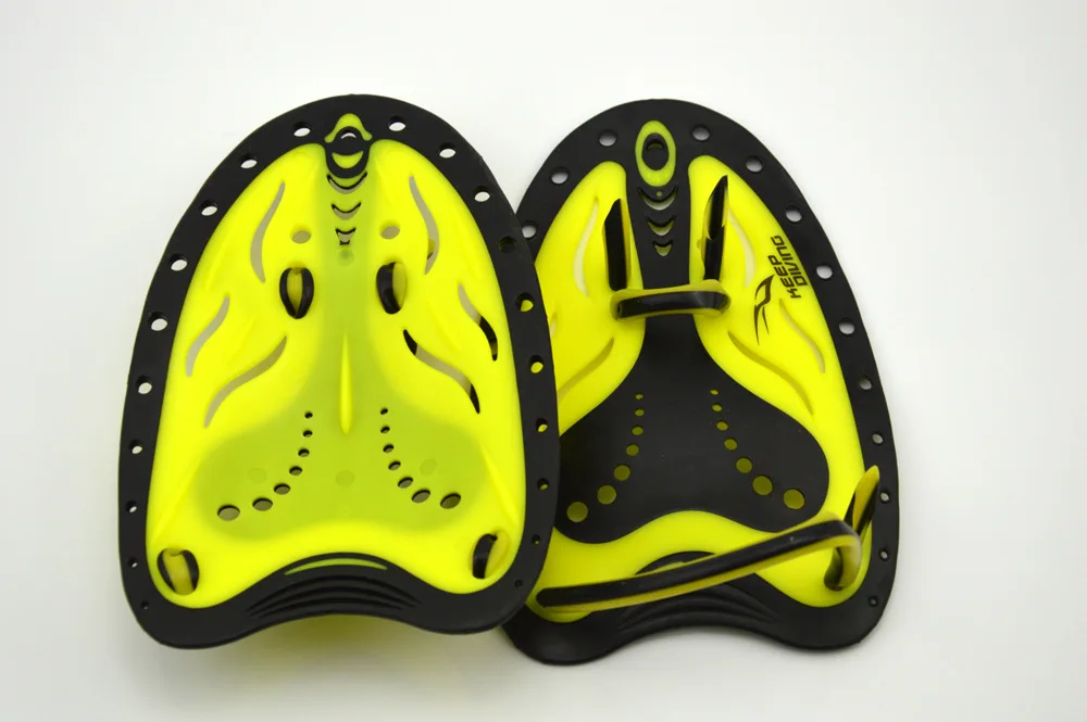 

PP TPR Whale Unisex Swimming Fins Paired Adjustable Paddles Fins Webbed Training Pool Diving Hand Gloves Swimming Fins
