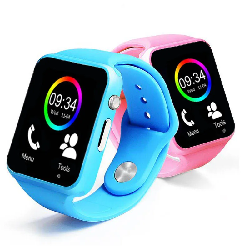 NEW Fashion Colorful Sprot Smart Watch A1 For Kids Android IOS IPHONE ...