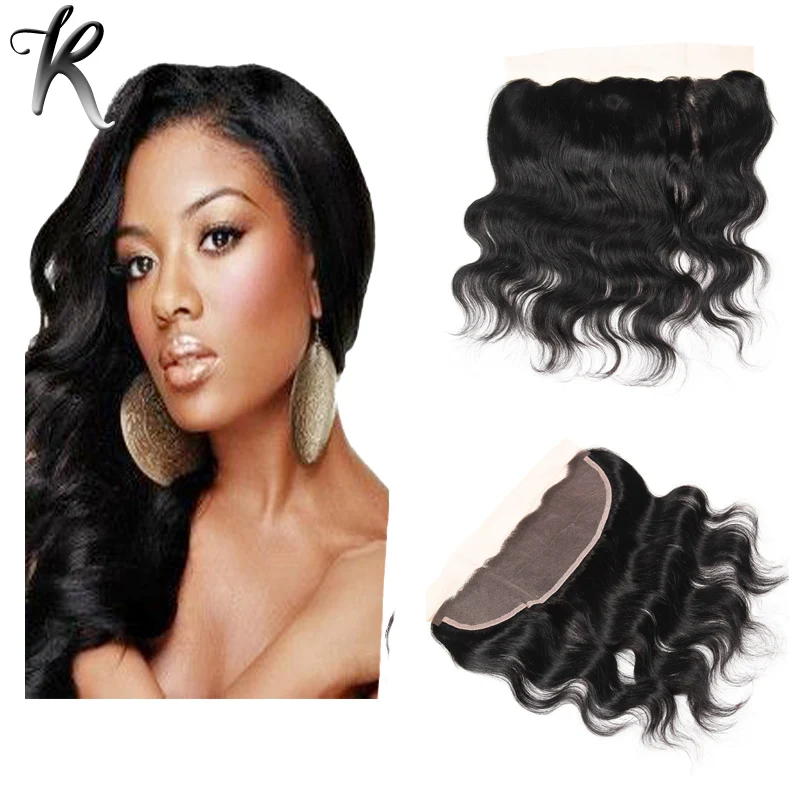 

7A Grade Brazilian Lace Frontal Closure 13x4 120% Density Brazilian Body Wave Ear to Ear Lace Frontal Middle/Three/Free Part