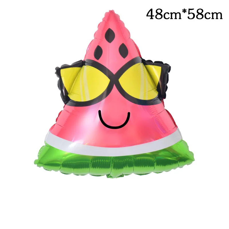 Flamingo Pineapple Watermelon Balloons Baby Shower Birthday Summer theme Party Fruit Helium Globos Decor Supplies Toys