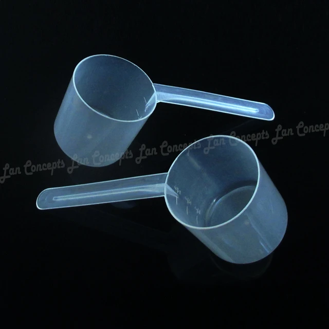 Hot Selling 60ml Lab Plastic Measuring Spoon 30g Measure Scoop