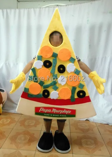 

cosplay costumes Cartoon Character Adult cute pizza Mascot Costume Fancy Dress Halloween party costume
