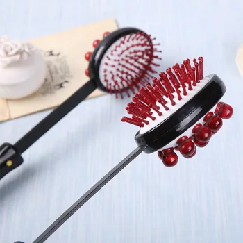 

Multifunctional Handle Wood Massager Hammer Back Head Knock Stick Body SPA Stress Relief Health Care MSU99