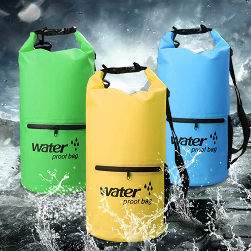 10L 20L Kayak Canoe Waterproof Bag Dry Bag PVC Outdoor Boats Bag