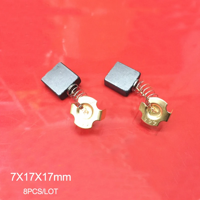 7x17x17мм Пружинные угольные щетки