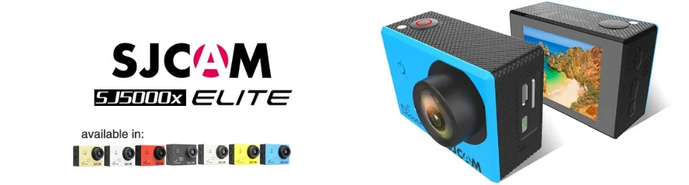 SJCAM SJ5000X Elite Wi-Fi 4 К 24fps 2 К 30fps гироскопа Спорт HD DV Дайвинг 30 м Шлем Действие камера