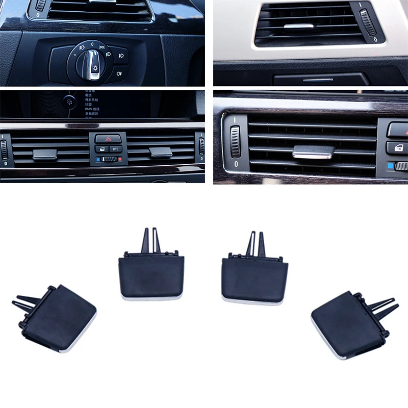 

Car Front A/C Air Conditioning Vent Outlet Tab Clip Repair Kit for BMW 3 Series E90 2005-2012 Car Clips