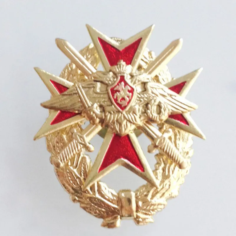 

Original Russia Honor Badge Pins Military Copper Medals Excellent Combat Skills Badge Of Armed Forces