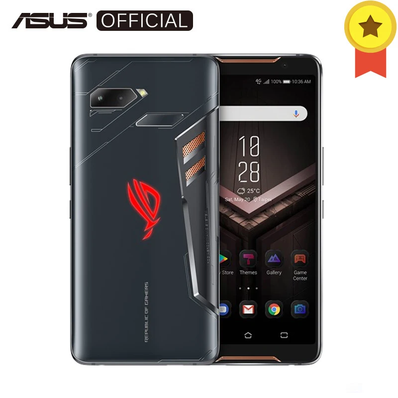 ASUS ROG Phone ZS600KL 8 ГБ ОЗУ 512 Гб ПЗУ игровой телефон Snapdragon 845 2,96 ГГц 6," AMOLED экран Android 8,1 смартфон 4000 мАч