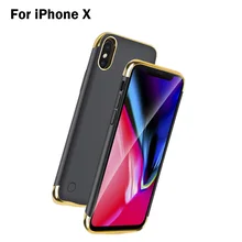 Высокое качество 5500 mAh power Bank чехол для резервного копирования заряда батареи ультра-тонкий корпус чехол для iPhone X XS power Bank