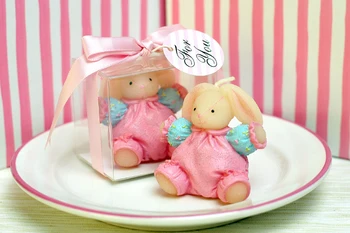 

Children birthday party supplies candles creative baby non-smoking small candles cloth rabbit zodiac phase pure hand-made gifts