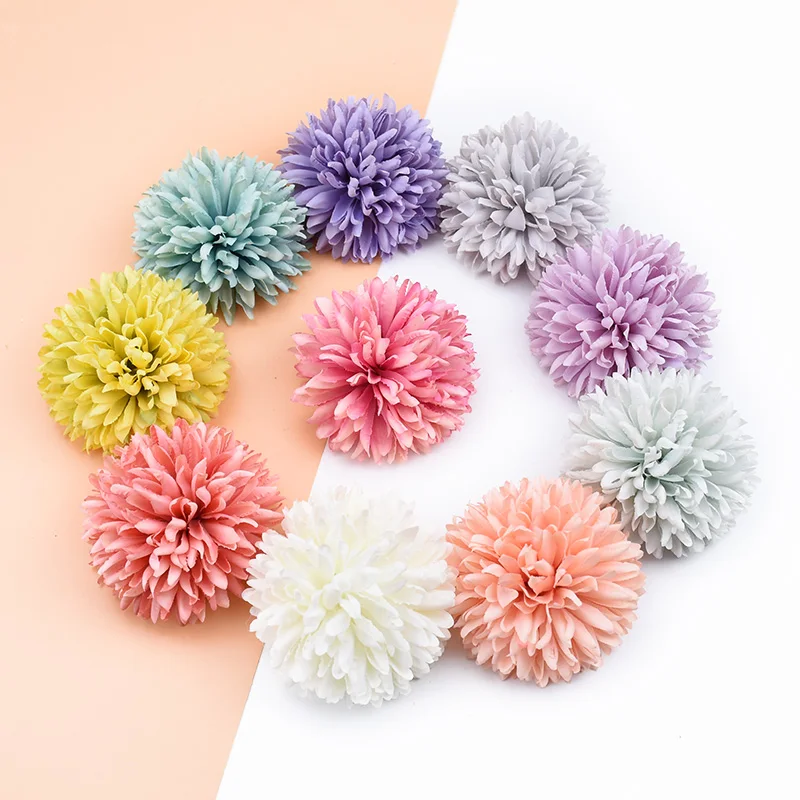 

2pcs Artificial plants for home decor wedding bridal accessories clearance scrapbook decorative silk daisy diy fake flowers