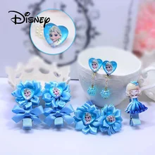 Аксессуары для одежды disney 7 шт./компл. Замороженные волосы принцессы модные шпильки для волос заколка для волос подвеска Украшение для детей Подарки