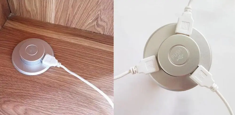 (Быстрая доставка в Россию) 2019 софа Usb зарядное устройство всплывающее гнездо