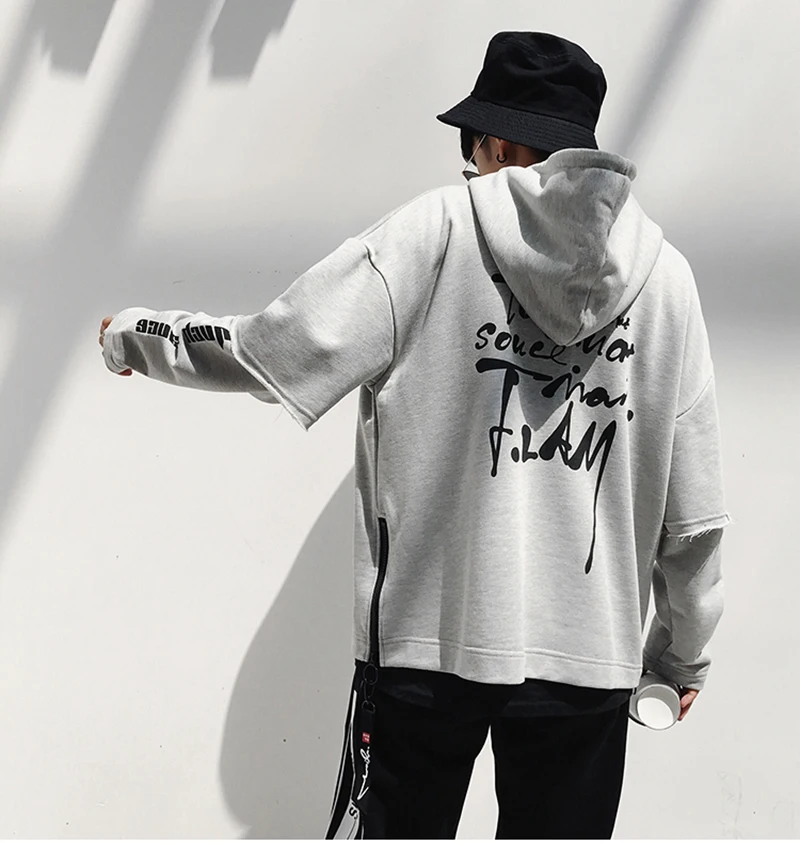 atchwork Harajuku Mens Hoodies Hip Hop Streetwear   (1)