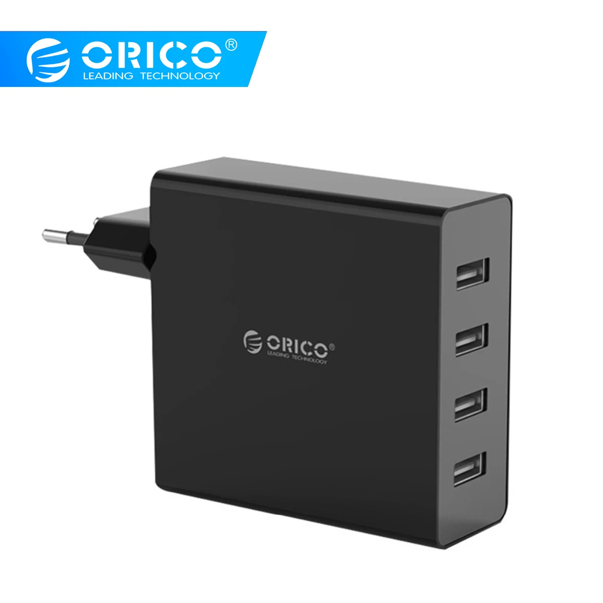 ORICO 4-портовое настенное зарядное устройство USB для телефона Быстрая зарядка 5V2. 4A* 4 6A30W зарядное устройство для планшета Pad для iphone samsung Xiaomi
