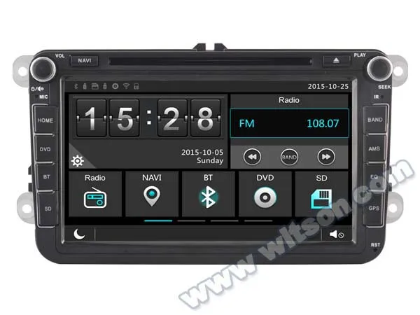 Best 8" Capacitive Touch Screen Special Car DVD for Seat Leon Cupra 2005-2010 with External 3G/WIFI Dongle Support 1