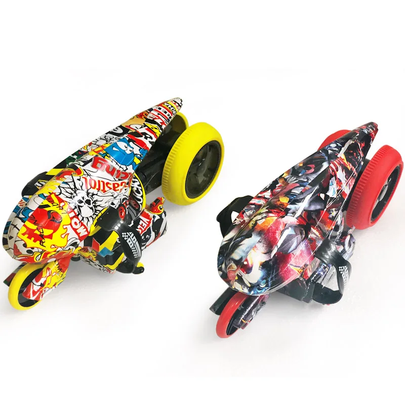Прохладный мотоцикл RC с 360 ° Вращение света высокой Скорость игрушки модели