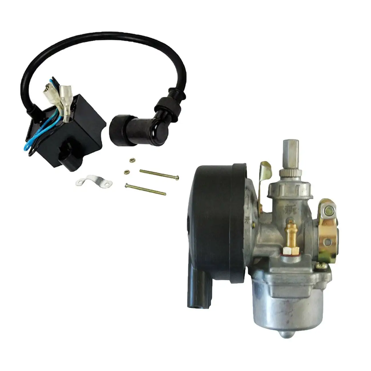 

Катушка зажигания карбюратора sthus подходит для двухтактного моторизованного велосипедного двигателя 66 куб. См, 80 куб. См