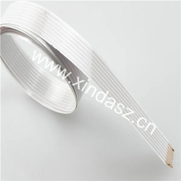 7pin 1.25mm pitch 550mm length 0.12mm thickness 1