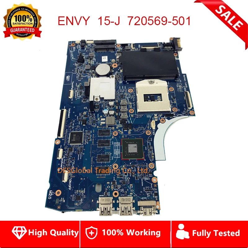 

720566-501 720566-001 Mainboard For ENVY 15-J 15T-J Series Motherboard 740M/2G HM87 100% Working Fully Tested