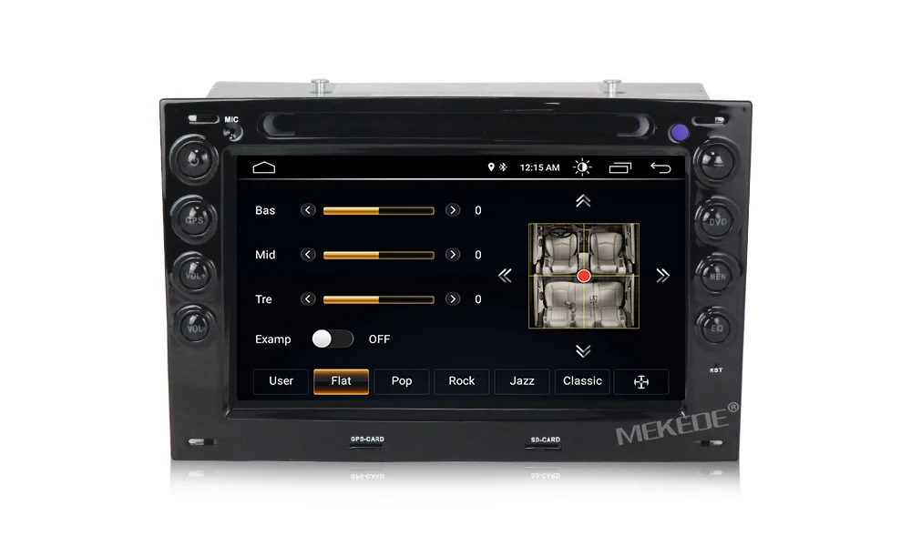 MEKEDE HD 4 ядра 7 ''2 Din Android 8,1 dvd-плеер автомобиля для Renault Megane 2 ii 2006 2007 2008 2009 радио gps-навигатор RDS 1024*600