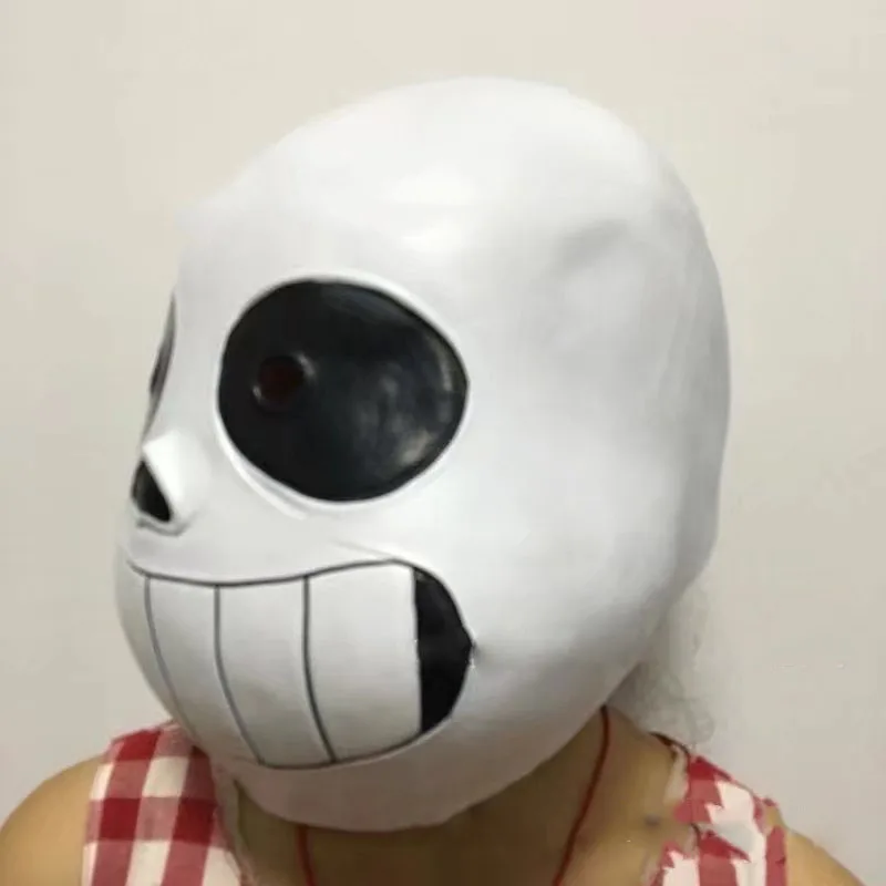 Игра «Undertale» маска косплей дети Adlut Хэллоуин Необычные мяч Sans латексный шлем игрушки-реквизиты