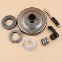 .325 Clutch Drum Sprocket Oil Pump Worm Gear Fit Husqvarna 340 345 346XP 350 351 353 445 450 Chainsaw Parts 325 7t clutch drum sprocket rim bearing set fit husqvarna 50 51 55 epa rancher 154 254 chainsaw parts