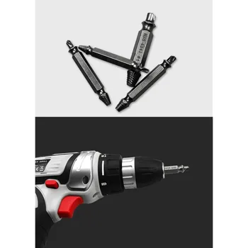 

Double Head High Hardness Machine Repair Broken Wire Extractor Breakage Screw Extractor Drill Bits Hand Tools Set