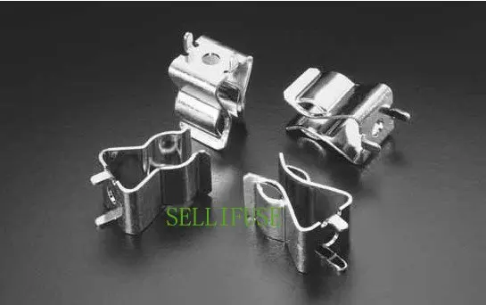 

SL-1038-2 Fuse Blocks and Clips/ PCB Fuse Clip for Midget Fuses (13/32") 10x38mm Diameter Fuses