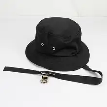 Однотонная хлопковая Панама для рыбака шляпа на открытом воздухе Дорожная шляпа шляпы от солнца для мужчин и женщин 180