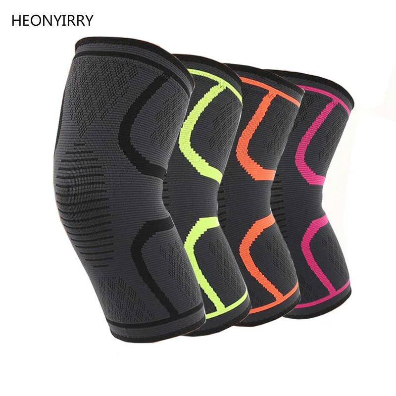 

1 Pcs Knee Support Protect Brand Fitness Running Cycling Braces Kneepad Elastic Nylon Sport Gym Knee Pad Warm Sleeve