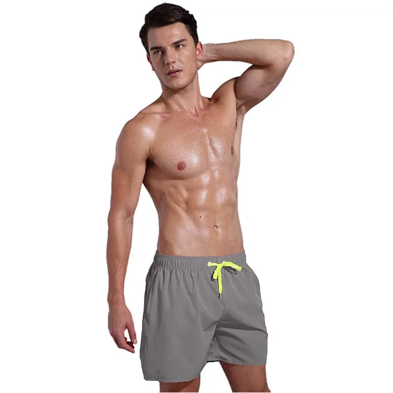 Solid Casual Mens Shorts Summer Black/Grey Sports Gyms Fashion Cargo Short Pants Men Board Shorts sportbroek heren kort