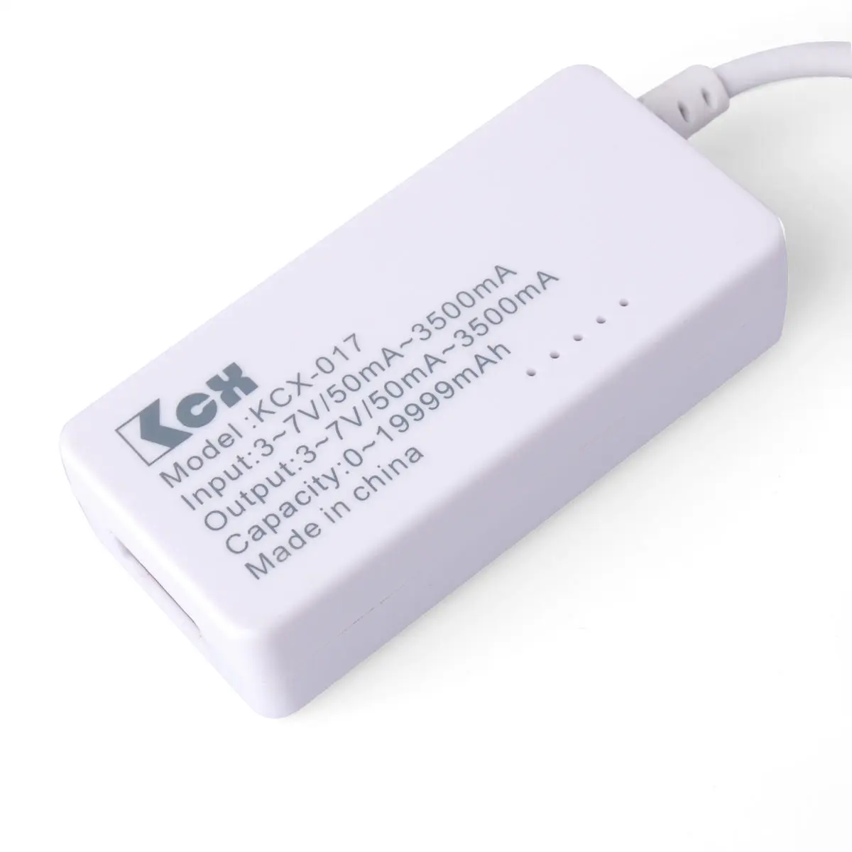 ЖК-дисплей USB зарядное устройство Емкость тока тестер напряжения метр для телефона power bank