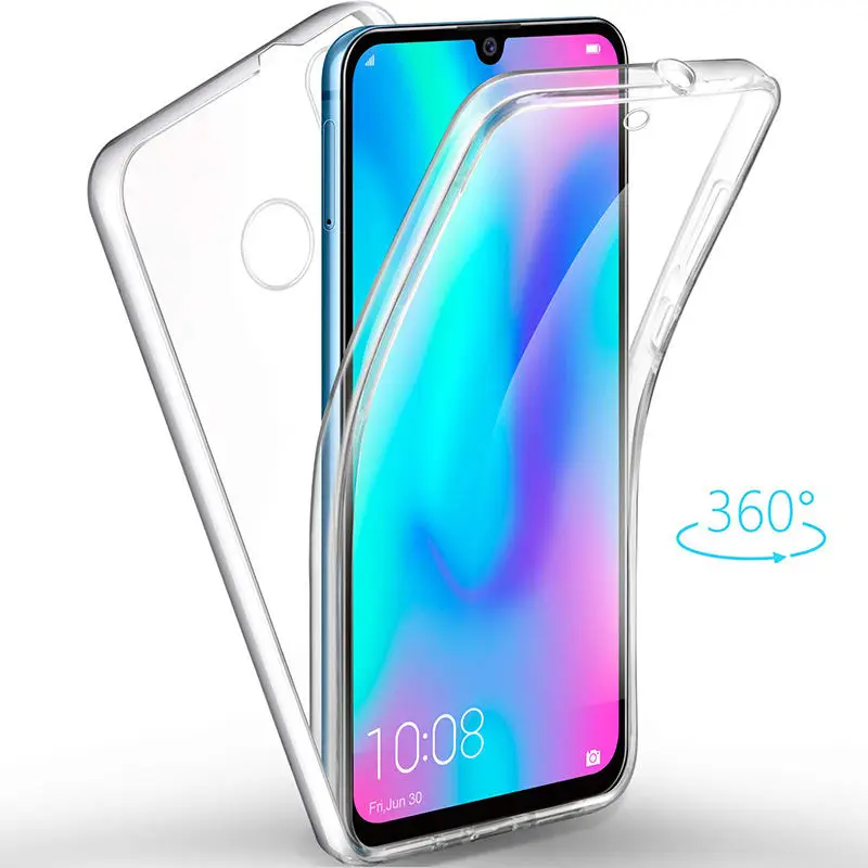 360 Degree Clear Full Protection Soft Case Cover On sFor Huawei P Smart 2019 Front&Back Silicone TPU Phone Capa Coque For Huawei (3)