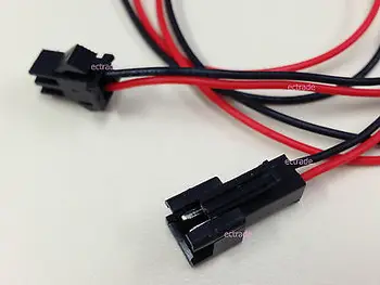 

JST 2.5mm 26AWG SM 2-Pin Male Female Connector plug with Wire x 5 Pairs