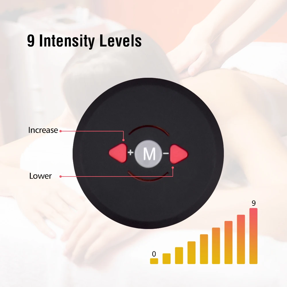 Rechargeable USB EMS Foot Massage Mat Foldable EVA Massager Pad 6 Adjustable Massaging Mode 9 Intensity Levels Vibration Muscle