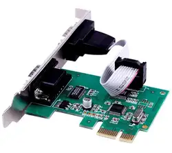 Adeeing PCI-E последовательный порт карты PCI-E для последовательного порта карты R232 Интерфейс 9-pin COM порт карты Промышленный контроль Плата