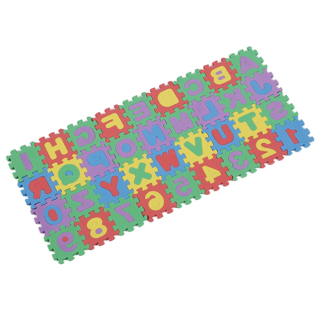 36PCS Baby Soft Mini Sized Educational Colorful Foam Alphabet & Number ...