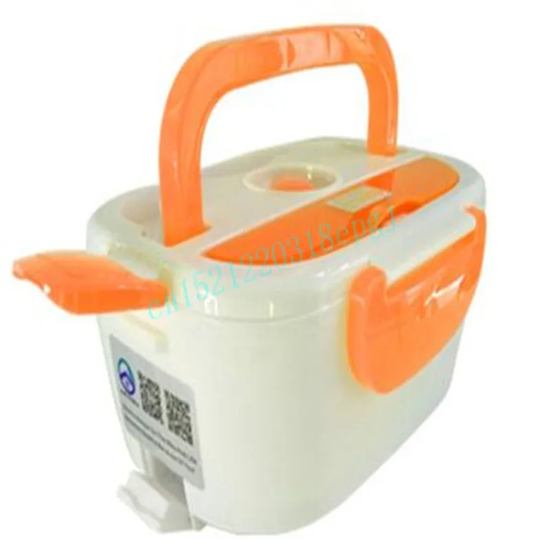220 В пищевой пластиковый Электрический нагревательный Ланч-бокс, машина для подогрева пищи для школы, офиса, путешествий, ЕС/Австралии/Великобритании - Цвет: Orange