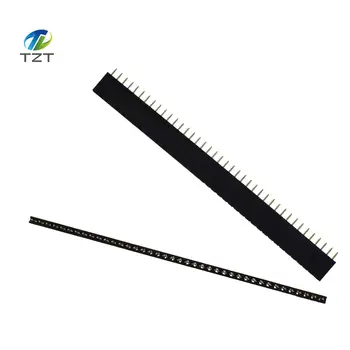 

100PCS 2.54mm 40 Pin Stright Female Single Row Pin Header Strip PCB Connector
