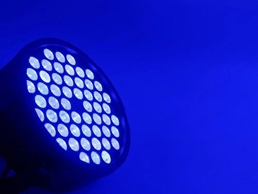 54x3 Вт светодиодный красящий светильник rgb 3in1led par Светильник dmx dj вечерние s|Эффект