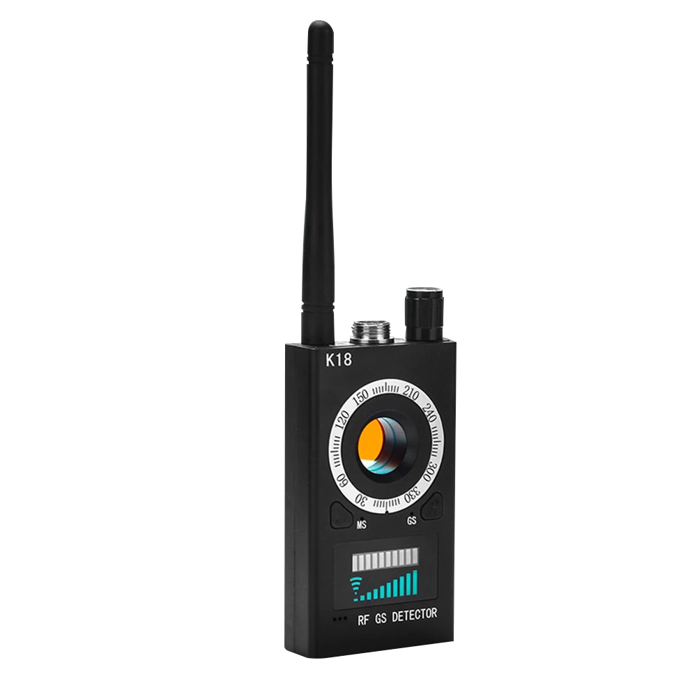 

Multi-function Detector Camera GSM Audio Bug Finder GPS Signal Lens Anti-spy RF magnetic Tracker Detect WIFI finder