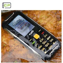 KUH T8 настоящий водонепроницаемый пыленепроницаемый ударопрочный IP67 прочный телефон Вибрация банк питания для мобильного телефона сотовый телефон рус письмо