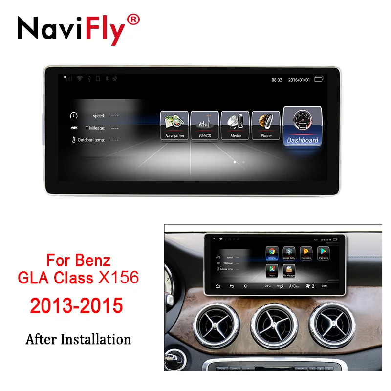Sale NaviFly 10.25 inch 3+32 Android 7.1 car GPS navigation multimedia player for Mercedes Benz GLA Class X156 2013-2015 4G LTE WIFI 0 Sale NaviFly 10.25 inch 3+32 Android 7.1 car GPS navigation multimedia player for Mercedes Benz GLA Class X156 2013-2015 4G LTE WIFI 0
